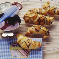 Croissant with Banana-Chocolate Filling_image
