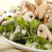 Honey-Herb Chicken & Spinach Salad image