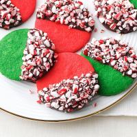 Peppermint Crunch Christmas Cookies image
