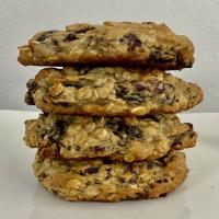 Low fat Oatmeal Raisin cookies_image
