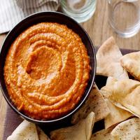 Roasted Red Bell Pepper Hummus_image