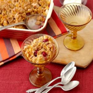 Autumn Fruit with Corn Flakes Streusel_image