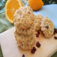 Orange Zested Cranberry and Walnut Oatmeal Cookies_image