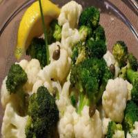 Broccoli and Cauliflower w/ Capers and Lemon Dressing Recipe - (4.2/5)_image