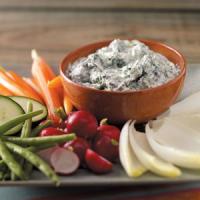 Cool and Creamy Spinach Dip_image