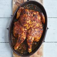Roast spatchcock chicken with lemongrass, honey & fish sauce_image