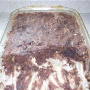 Almond Brownie Bread Pudding_image
