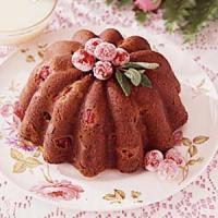 Steamed Cranberry Pudding_image