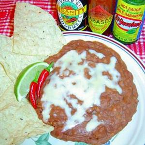 Mexican Fried Beans with Onions and Garlic_image