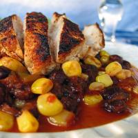 Blackened Chicken and Beans image