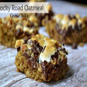 Rocky Road Oatmeal Cookie Bars_image