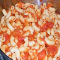 Macaroni and Tomatoes image