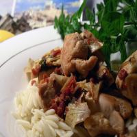 Greek-Style Chicken and Artichokes image