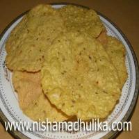 Besan Papad (Gram Flour Flat Indian Poppadoms)_image