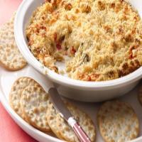 Baked Artichoke and Jalapeño Cheese Spread_image