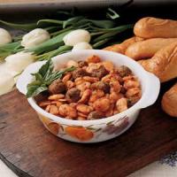 Lima Beans with Pork Sausage_image