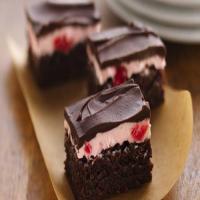 Decadent Cherry Mousse Brownies image