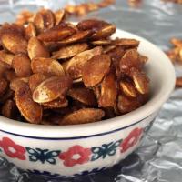Toasted Pumpkin Seeds with Sugar and Spice image