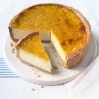 Custard tart with nutmeg pastry_image