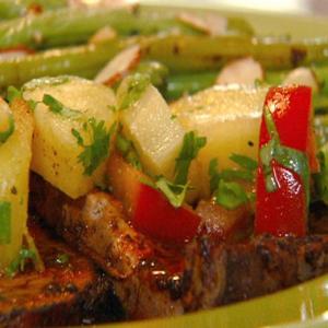 Chili-Seared Pork with Pineapple Salsa image