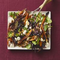 Spinach, Goat Cheese and Roasted Carrot Salad_image