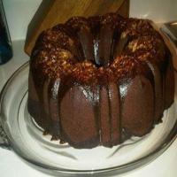 Double Chocolate Raspberry Cake image