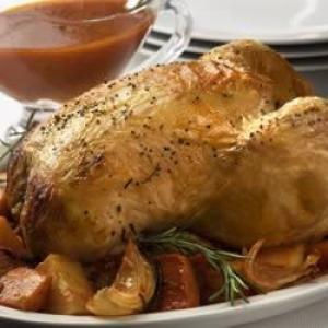 Roast Chicken with Tomato Gravy_image