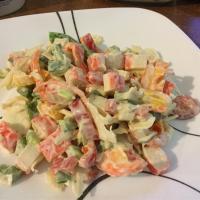 Seafood And Cabbage Salad image