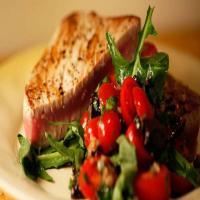 Tuna Steaks with Raw Puttanesca Sauce_image