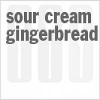 Sour Cream Gingerbread_image