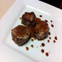 Spiced Pork With Bourbon Reduction Sauce_image