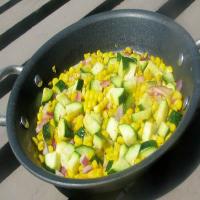 Corn and Zucchini Side Salad_image
