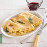 Pumpkin Cannelloni with Sage Brown-Butter Sauce_image