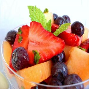 Sweet Melon and Berry Toss or Minty Fruit Salad (Ww) image