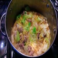 Croatian Cabbage Soup With Pork image