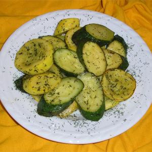 Dill and Butter Squash image