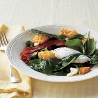 Warm Spring Salad with Poached Eggs_image