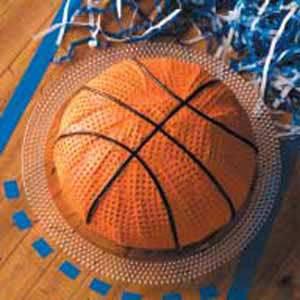 Basketball Cake image