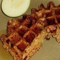 Healthy Low-Fat Whole Wheat Apple Spice Waffles image