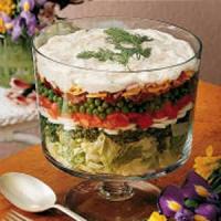 Layered Lettuce Salad image