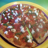 Tostadas With Goat Cheese and Salsa_image
