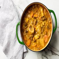 Haitian Beef and Pumpkin Soup (Soup Joumou)_image