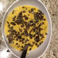Butternut Squash Risotto with Toasted Pumpkin Seeds_image