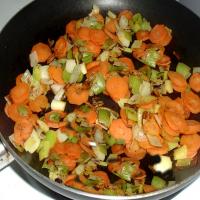 Sauteed Leeks and Carrots_image