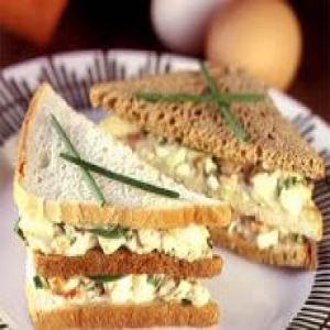Egg Salad Club Sandwich_image