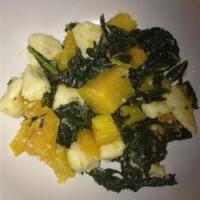 Vegetarian Gnocchi with Squash and Kale_image