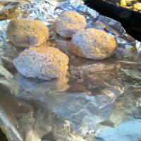 Baked Sweet Potato Arancini (Italian Rice Balls) Vegan image