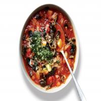 Kale Minestrone With Pistou image