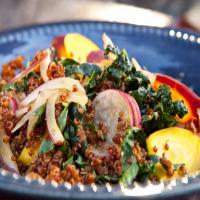 Shaved Kale and Root Vegetable Salad_image