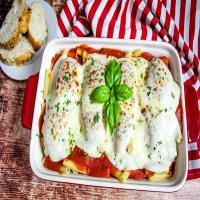 Baked Chicken With Provolone and Ziti_image